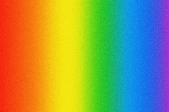 Rainbow gradient with noise effect. Pride day celebration. LGBT flag