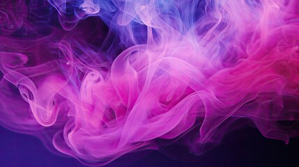 Obraz premium streaks pink purple smoke