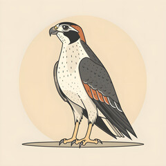 Illustration of Majestic Falcon

