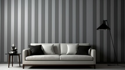modern grey stripes