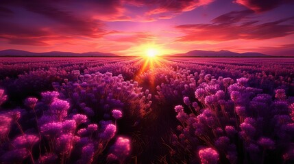 enchanting magical purple