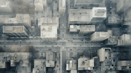 intersecting gray grid