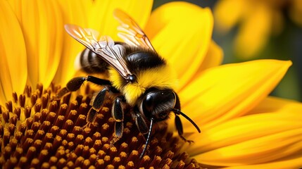 vibrant yellow black stripes