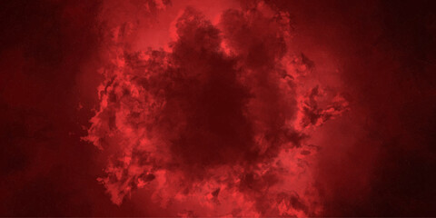 Red abstract grunge vapour mist fog overlay smoke cloud sand grain texture powder explosion vintage vector background.