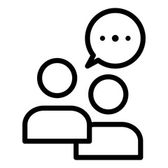 Interview icon. Icon about podcasts