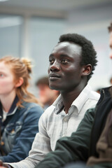Multi-Ethnic Students in Language Class Using Audio-Visual Aids  