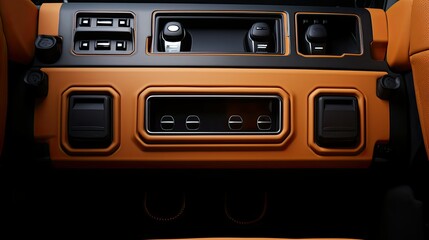 Fototapeta premium fiber automotive interior panels