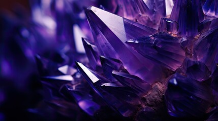crystal dark purple texture