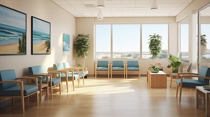 Fototapeta premium healthcare medical interior building