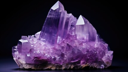 crystal gradient purple