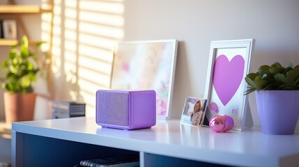 bluetooth purple tech