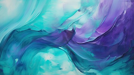 painting purple and teal background