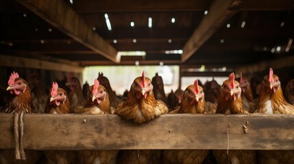 shelter brown chicken farm