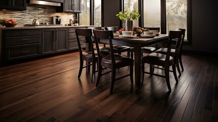 mahogany hardwood floor dark
