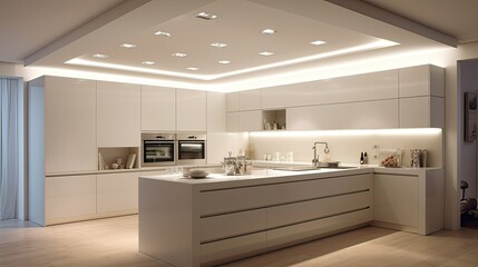 bright recessed lighting kitchen