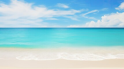 waters blue and turquoise