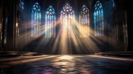 beams rays of light