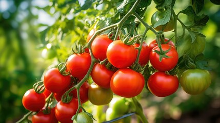 abundance healthy tomato red