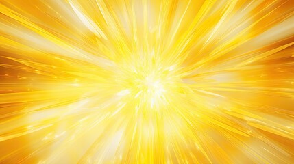 Obraz premium effect yellow sunburst background