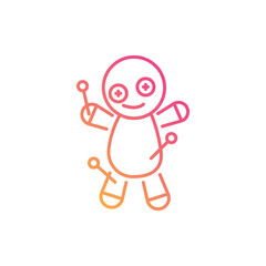 Voodoo Doll vector icon
