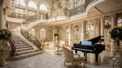 grandeur mansion interior