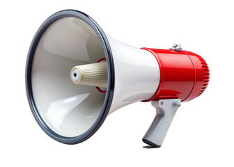 isolated megaphone on transparent background