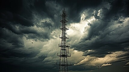 communication antenna tower