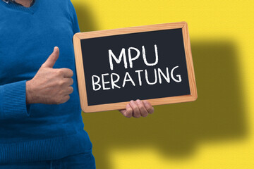 MPU-Beratung, Kreidetafel