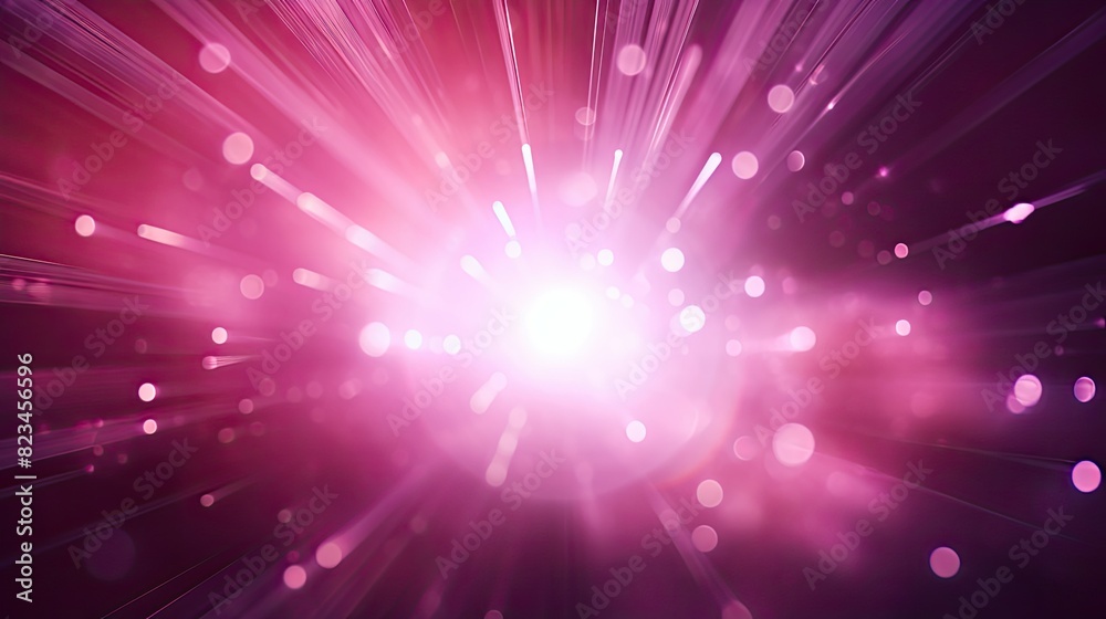 Canvas Prints effect lens flare pink