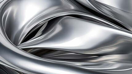 Fototapeta premium contemporary silver abstract