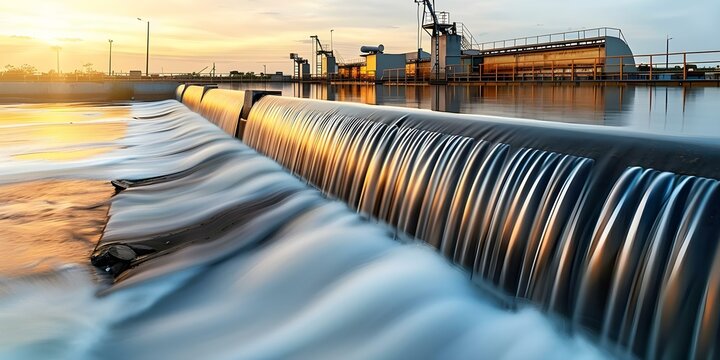 Levee system with flood gates and pumps for protection and recreation. Concept Levee System, Flood Gates, Pumps, Protection, Recreation