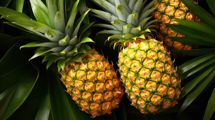 juicy ananas pineapple fruit