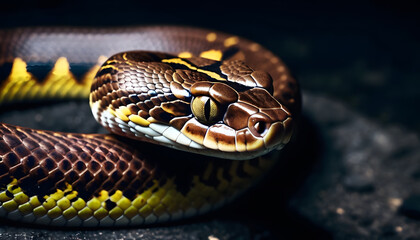 Obraz premium close up of a snake 