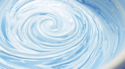 Fototapeta premium elegance blue paint swirl