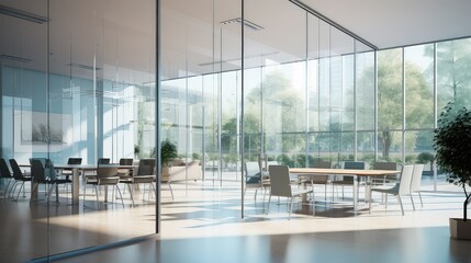chic modern interior walls blank