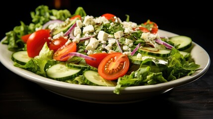 arugula garden lettuce salad