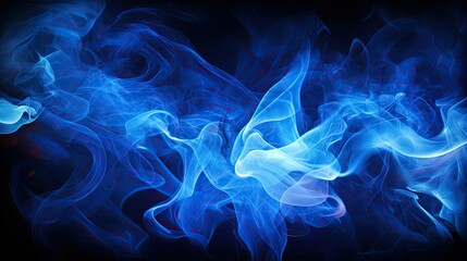 intricate blue flame background
