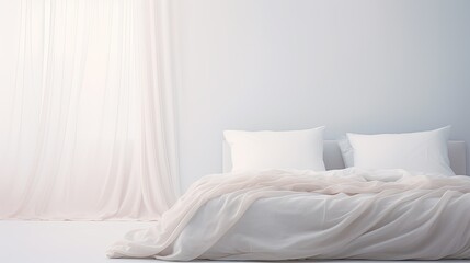 cozy blurred minimalist interior