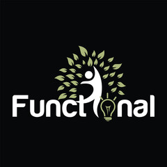 wellness and bright logo design 