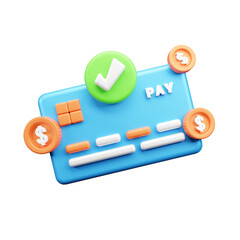 Shopping & Retails 3d Illustration  Icon