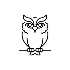 Owl vector icon