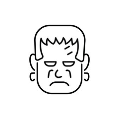 Frankenstein vector icon