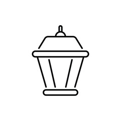 Lantern vector icon