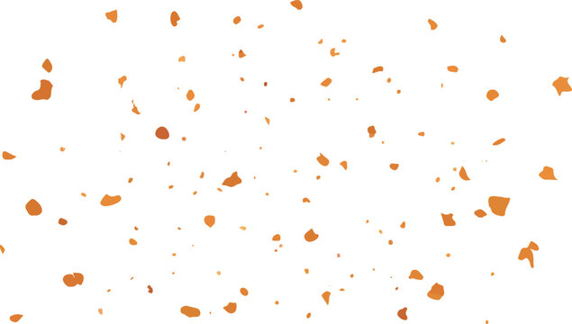 background of splattered snack crumbs scattering