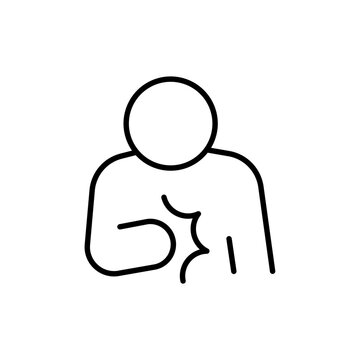 recommend clip art: Heart attack outline icons, minimalist vector illustration ,simple transparent graphic element .Isolated on white background