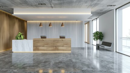 Fototapeta premium Modern office interior