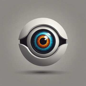 simple eyeball logo 04