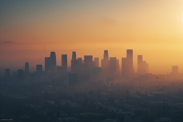 air pollution in the city