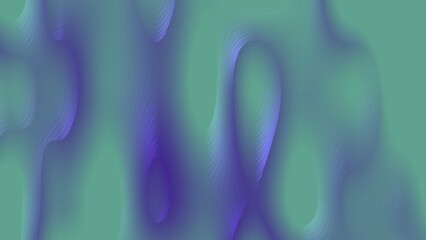  Abstract liquid wave turquoise, royal blue color illustration. Liquid background 4k illustration.