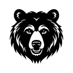 Bear head vector